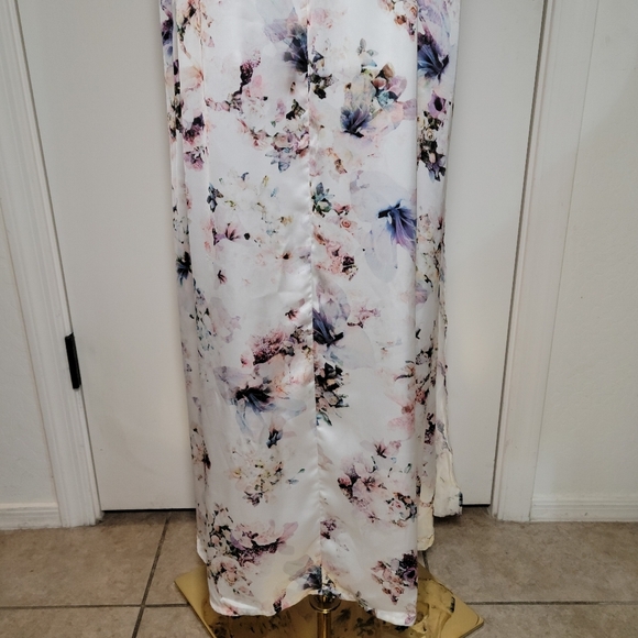 Show Me Your Mumu White Floral Kendall Maxi Dress Size XL Boho Weddin Maxi Dress - Picture 10 of 13